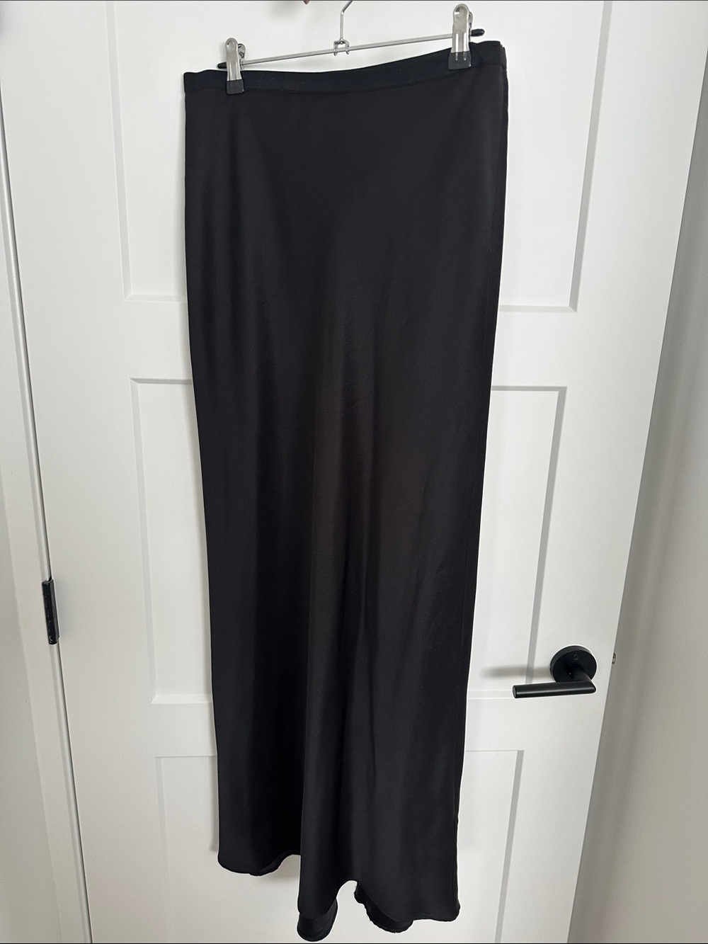 Anine Bing bar silk maxi skirt
